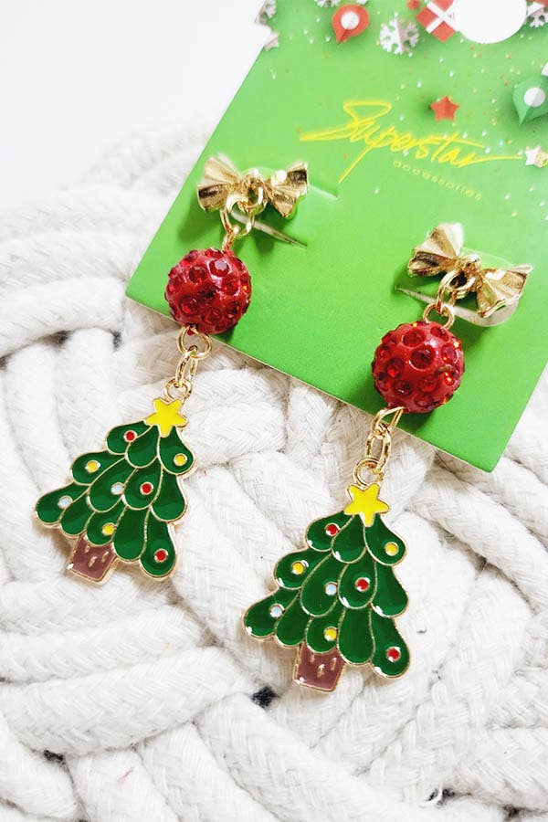 Christmas Dangle Earrings