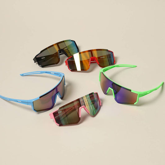 Kid's Wrap Around Half Rim Sunglasses