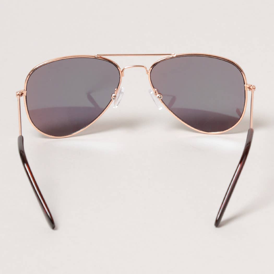 Kid's Tinted Aviator Sunglasses