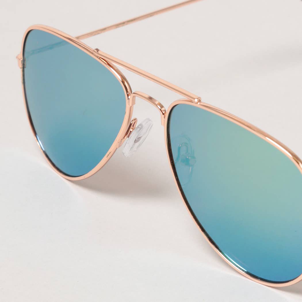 Kid's Tinted Aviator Sunglasses