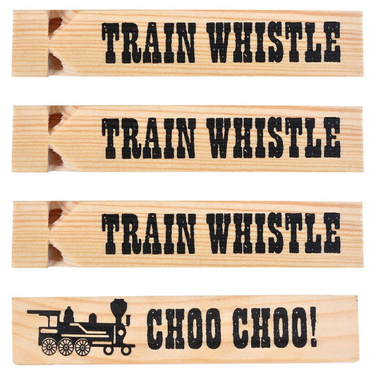 Wooden Train Whistle Kids Toy in Bulk in Bulk